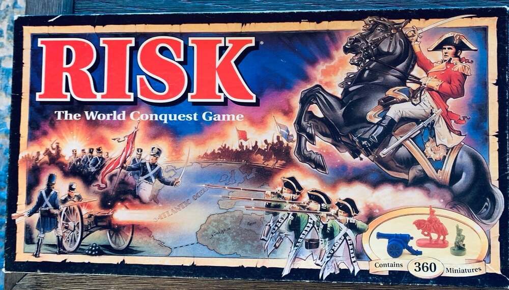 RISK BOARD Game 1993